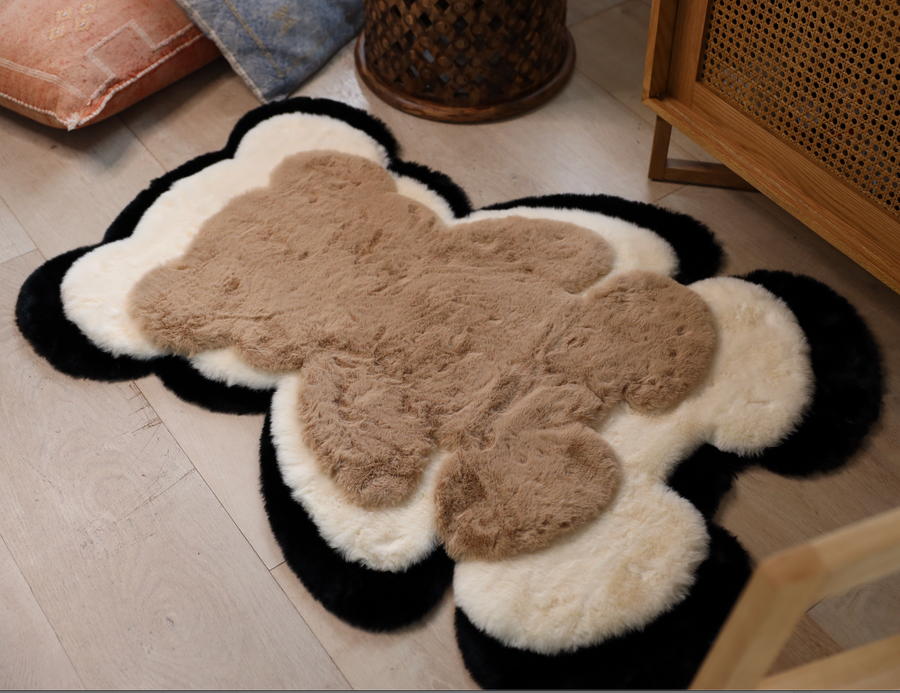 Bear Rug ~ Large Cream